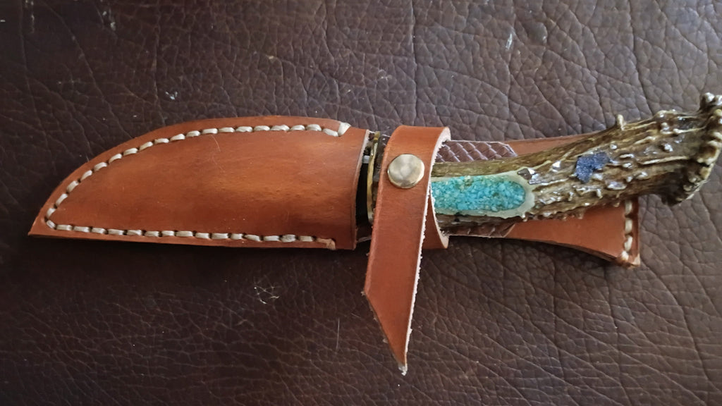 Handmade Bone Handle Knife