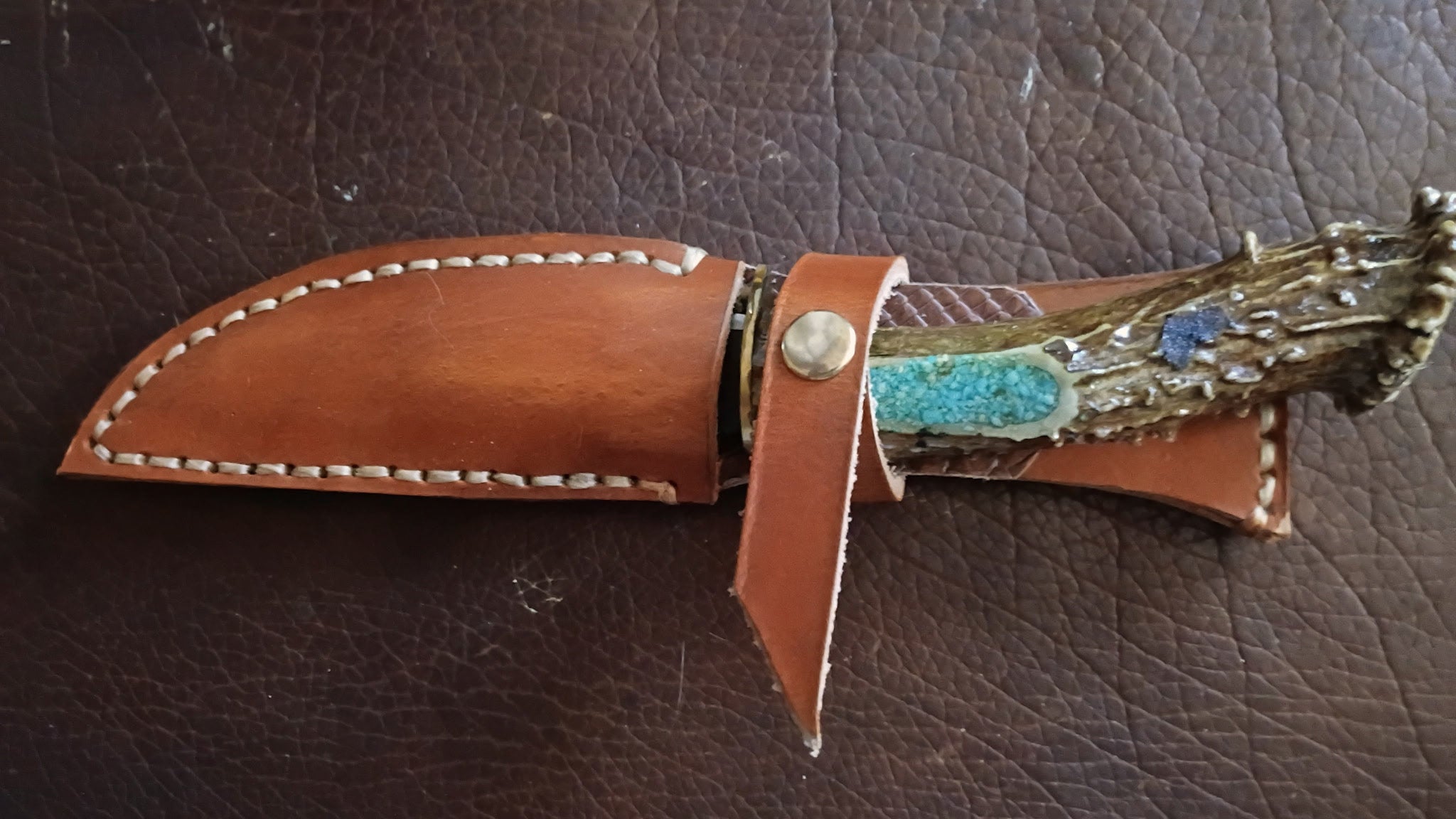 Handmade Bone Handle Knife